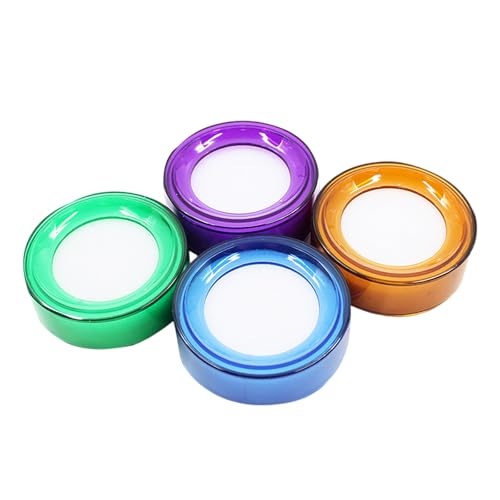 Poo4kark Home Zählen Hand Gerät Daumen Befeuchter Finger Schwamm Zählen Schwamm Kunststoff (Purple, 7x7x2.2cm) von Poo4kark