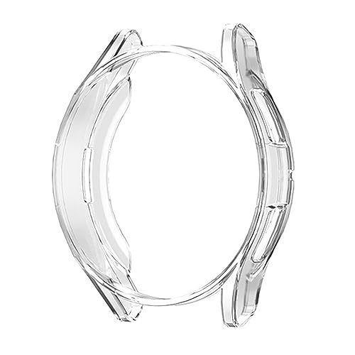 Poo4kark kompatibel mit Galaxy watch6 Smartwatch 40Mm Premium galvanisiertes TPU-Gehäuse mit vollständiger Abdeckung Filmschutz, Perfekter Schutz (F, 40MM) von Poo4kark