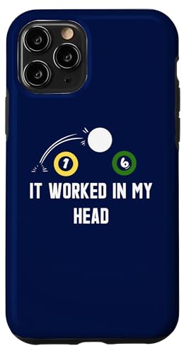 It Worked In My Head Funny Pool Billard Hülle für iPhone 11 Pro It Worked In My Head Funny Pool Billard Hülle für iPhone 11 Pro von Pool Billiard Zubehör und Snooker Geschenke