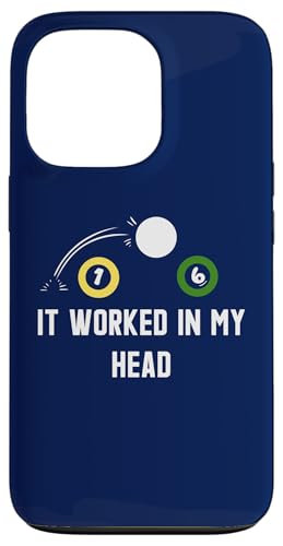 It Worked In My Head Funny Pool Billard Hülle für iPhone 13 Pro It Worked In My Head Funny Pool Billard Hülle für iPhone 13 Pro von Pool Billiard Zubehör und Snooker Geschenke