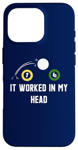 It Worked In My Head Funny Pool Billard Hülle für iPhone 16 Pro It Worked In My Head Funny Pool Billard Hülle für iPhone 16 Pro von Pool Billiard Zubehör und Snooker Geschenke