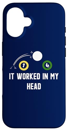 It Worked In My Head Funny Pool Billard Hülle für iPhone 16 It Worked In My Head Funny Pool Billard Hülle für iPhone 16 von Pool Billiard Zubehör und Snooker Geschenke