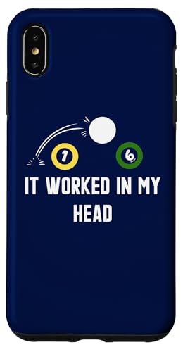 It Worked In My Head Funny Pool Billard Hülle für iPhone XS Max It Worked In My Head Funny Pool Billard Hülle für iPhone XS Max von Pool Billiard Zubehör und Snooker Geschenke