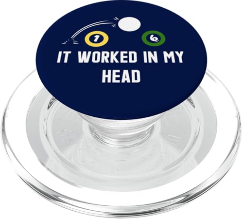 It Worked In My Head Funny Pool Billard PopSockets PopGrip für MagSafe It Worked In My Head Funny Pool Billard PopSockets PopGrip für MagSafe von Pool Billiard Zubehör und Snooker Geschenke