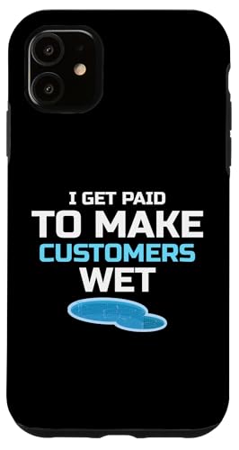 I Get Paid To Make Customers Wet Pool Maintenance Guy Hülle für iPhone 11 I Get Paid To Make Customers Wet Pool Maintenance Guy Hülle für iPhone 11 von Poolpfleger Design Poolreinigung