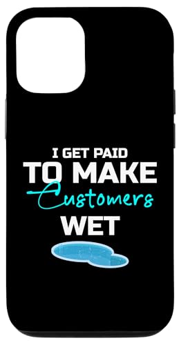 I Get Paid To Make Customers Wet Pool Maintenance Guy Hülle für iPhone 12/12 Pro I Get Paid To Make Customers Wet Pool Maintenance Guy Hülle für iPhone 12/12 Pro von Poolpfleger Design Poolreinigung