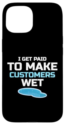 I Get Paid To Make Customers Wet Pool Maintenance Guy Hülle für iPhone 15 I Get Paid To Make Customers Wet Pool Maintenance Guy Hülle für iPhone 15 von Poolpfleger Design Poolreinigung