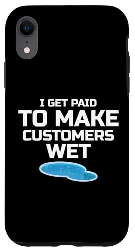 I Get Paid To Make Customers Wet Pool Maintenance Guy Hülle für iPhone XR I Get Paid To Make Customers Wet Pool Maintenance Guy Hülle für iPhone XR von Poolpfleger Design Poolreinigung