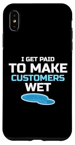 I Get Paid To Make Customers Wet Pool Maintenance Guy Hülle für iPhone XS Max I Get Paid To Make Customers Wet Pool Maintenance Guy Hülle für iPhone XS Max von Poolpfleger Design Poolreinigung