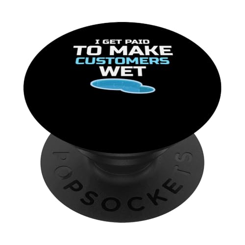 I Get Paid To Make Customers Wet Pool Maintenance Guy PopSockets Klebender PopGrip I Get Paid To Make Customers Wet Pool Maintenance Guy PopSockets Klebender PopGrip von Poolpfleger Design Poolreinigung
