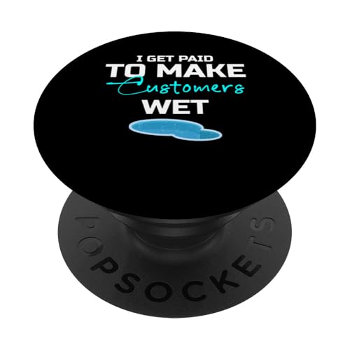 I Get Paid To Make Customers Wet Pool Maintenance Guy PopSockets Klebender PopGrip I Get Paid To Make Customers Wet Pool Maintenance Guy PopSockets Klebender PopGrip von Poolpfleger Design Poolreinigung