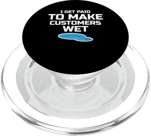 I Get Paid To Make Customers Wet Pool Maintenance Guy PopSockets PopGrip für MagSafe I Get Paid To Make Customers Wet Pool Maintenance Guy PopSockets PopGrip für MagSafe von Poolpfleger Design Poolreinigung