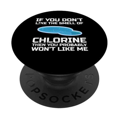 If You Dont Like The Smell Of Chlorine Pool Maintenance Guy PopSockets Klebender PopGrip If You Dont Like The Smell Of Chlorine Pool Maintenance Guy PopSockets Klebender PopGrip von Poolpfleger Design Poolreinigung