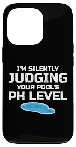 Im Silently Judging Your Pools PH Level Pool Maintenance Guy Hülle für iPhone 13 Pro Im Silently Judging Your Pools PH Level Pool Maintenance Guy Hülle für iPhone 13 Pro von Poolpfleger Design Poolreinigung