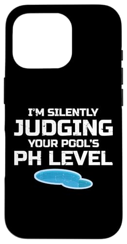 Im Silently Judging Your Pools PH Level Pool Maintenance Guy Hülle für iPhone 16 Pro Im Silently Judging Your Pools PH Level Pool Maintenance Guy Hülle für iPhone 16 Pro von Poolpfleger Design Poolreinigung