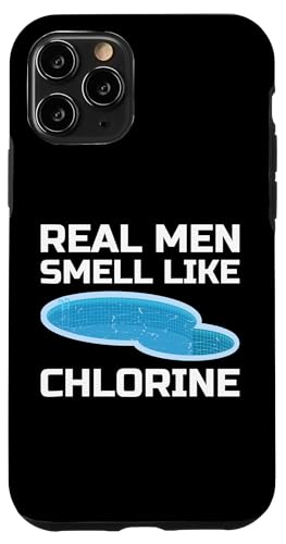 Real Men Smell Like Chlorine Pool Maintenance Guy Hülle für iPhone 11 Pro Real Men Smell Like Chlorine Pool Maintenance Guy Hülle für iPhone 11 Pro von Poolpfleger Design Poolreinigung