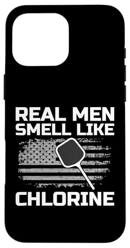 Real Men Smell Like Chlorine Pool Maintenance Guy Hülle für iPhone 16 Pro Max Real Men Smell Like Chlorine Pool Maintenance Guy Hülle für iPhone 16 Pro Max von Poolpfleger Design Poolreinigung