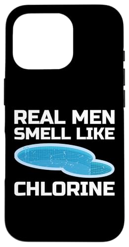 Real Men Smell Like Chlorine Pool Maintenance Guy Hülle für iPhone 16 Pro Real Men Smell Like Chlorine Pool Maintenance Guy Hülle für iPhone 16 Pro von Poolpfleger Design Poolreinigung