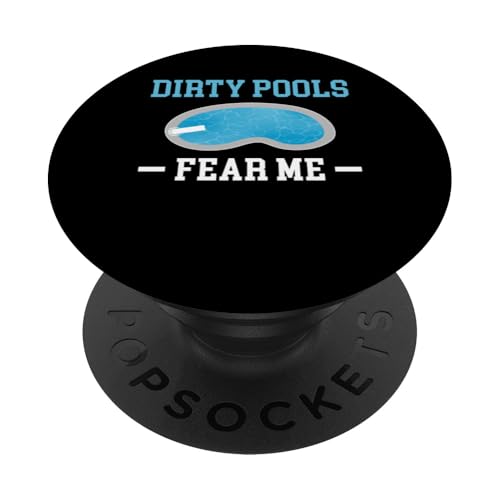 Dirty Pools Fear Me Pool Guy Pool Cleaner PopSockets Klebender PopGrip Dirty Pools Fear Me Pool Guy Pool Cleaner PopSockets Klebender PopGrip von Poolreinigung Poolpfleger Designs