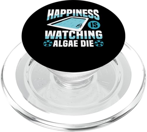 Happiness Is Watching Algea Die Pool Guy Pool Cleaner PopSockets PopGrip für MagSafe Happiness Is Watching Algea Die Pool Guy Pool Cleaner PopSockets PopGrip für MagSafe von Poolreinigung Poolpfleger Designs