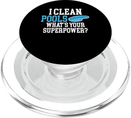 I Clean Pools Whats Your Superpower? Pool Guy Pool Cleaner PopSockets PopGrip für MagSafe I Clean Pools Whats Your Superpower? Pool Guy Pool Cleaner PopSockets PopGrip für MagSafe von Poolreinigung Poolpfleger Designs