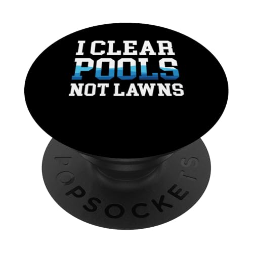 I Clear Pools Not Lawns Pool Guy Pool Cleaner PopSockets Klebender PopGrip I Clear Pools Not Lawns Pool Guy Pool Cleaner PopSockets Klebender PopGrip von Poolreinigung Poolpfleger Designs