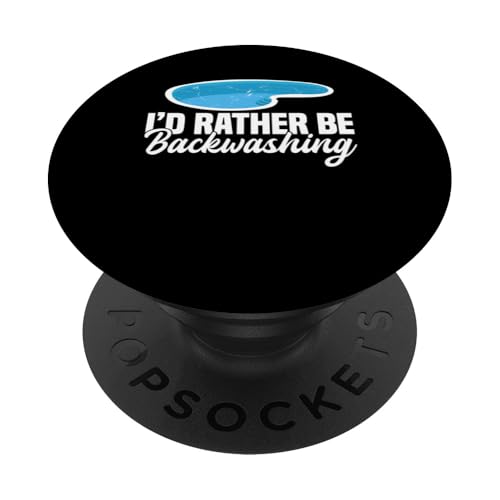 Id Rather Be Backwashing Pool Guy Pool Cleaner PopSockets Klebender PopGrip Id Rather Be Backwashing Pool Guy Pool Cleaner PopSockets Klebender PopGrip von Poolreinigung Poolpfleger Designs