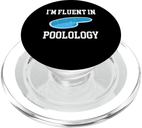Im Fluent In Poology Pool Guy Pool Cleaner PopSockets PopGrip für MagSafe Im Fluent In Poology Pool Guy Pool Cleaner PopSockets PopGrip für MagSafe von Poolreinigung Poolpfleger Designs