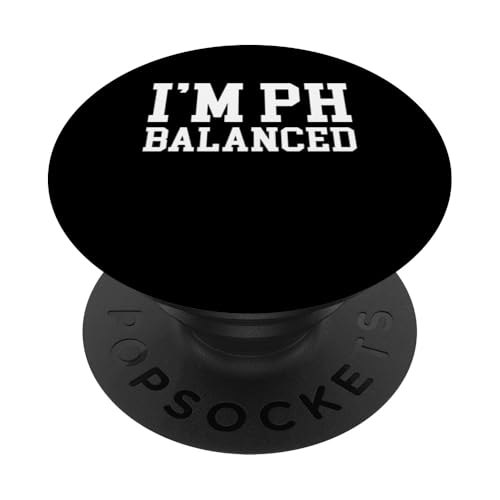 Im PH Balanced Pool Guy Pool Cleaner PopSockets Klebender PopGrip Im PH Balanced Pool Guy Pool Cleaner PopSockets Klebender PopGrip von Poolreinigung Poolpfleger Designs