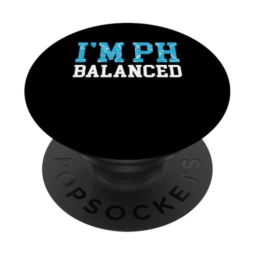 Im PH Balanced Pool Guy Pool Cleaner PopSockets Klebender PopGrip Im PH Balanced Pool Guy Pool Cleaner PopSockets Klebender PopGrip von Poolreinigung Poolpfleger Designs