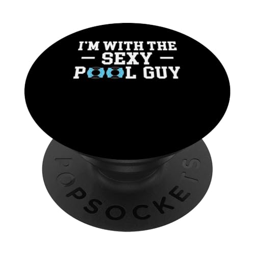 Im With The Sexy Pool Guy Pool Cleaner PopSockets Klebender PopGrip Im With The Sexy Pool Guy Pool Cleaner PopSockets Klebender PopGrip von Poolreinigung Poolpfleger Designs