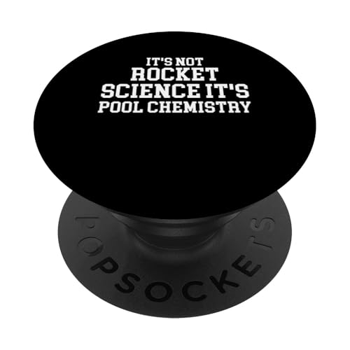 Its Not Rocket Science Its Pool Chemistry Pool Guy PopSockets Klebender PopGrip Its Not Rocket Science Its Pool Chemistry Pool Guy PopSockets Klebender PopGrip von Poolreinigung Poolpfleger Designs