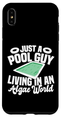 Just A Pool Guy Living In A Algea World Pool Guy Hülle für iPhone XS Max Just A Pool Guy Living In A Algea World Pool Guy Hülle für iPhone XS Max von Poolreinigung Poolpfleger Designs