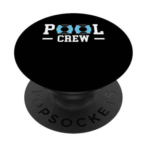 Pool Crew Pool Guy Pool Cleaner PopSockets Klebender PopGrip Pool Crew Pool Guy Pool Cleaner PopSockets Klebender PopGrip von Poolreinigung Poolpfleger Designs