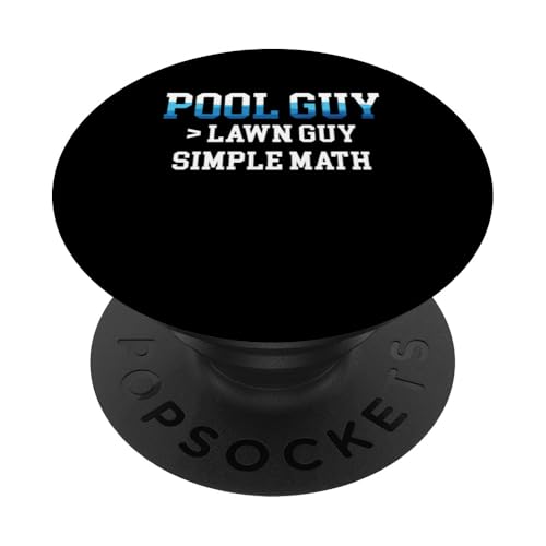 Pool Guy Lawn Guy Simple Math Pool Cleaner PopSockets Klebender PopGrip Pool Guy Lawn Guy Simple Math Pool Cleaner PopSockets Klebender PopGrip von Poolreinigung Poolpfleger Designs