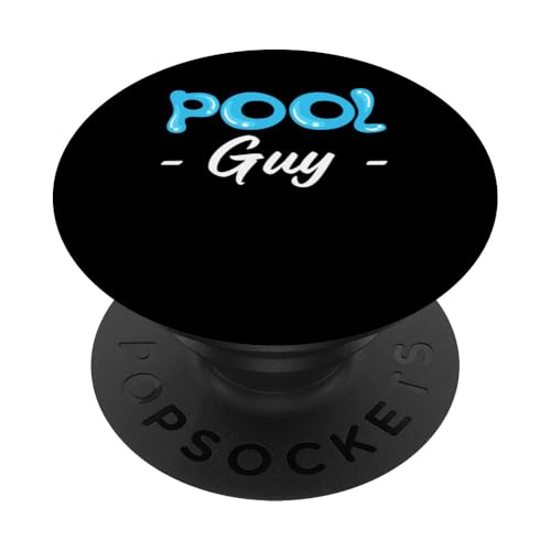 Pool Guy Pool Cleaner PopSockets Klebender PopGrip Pool Guy Pool Cleaner PopSockets Klebender PopGrip von Poolreinigung Poolpfleger Designs