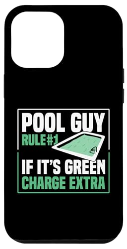 Pool Guy Rule 1 If Its Green Charge Extra Hülle für iPhone 12 Pro Max Pool Guy Rule 1 If Its Green Charge Extra Hülle für iPhone 12 Pro Max von Poolreinigung Poolpfleger Designs