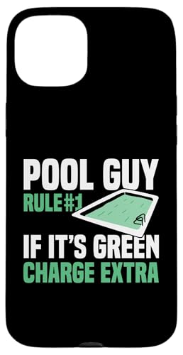 Pool Guy Rule 1 If Its Green Charge Extra Hülle für iPhone 15 Plus Pool Guy Rule 1 If Its Green Charge Extra Hülle für iPhone 15 Plus von Poolreinigung Poolpfleger Designs