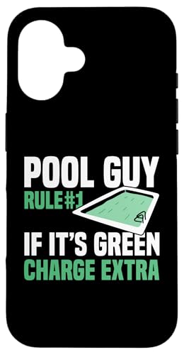 Pool Guy Rule 1 If Its Green Charge Extra Hülle für iPhone 16 Pool Guy Rule 1 If Its Green Charge Extra Hülle für iPhone 16 von Poolreinigung Poolpfleger Designs