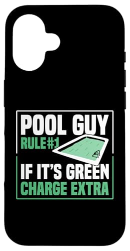 Pool Guy Rule 1 If Its Green Charge Extra Hülle für iPhone 16 Pool Guy Rule 1 If Its Green Charge Extra Hülle für iPhone 16 von Poolreinigung Poolpfleger Designs