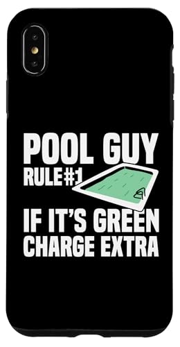 Pool Guy Rule 1 If Its Green Charge Extra Hülle für iPhone XS Max Pool Guy Rule 1 If Its Green Charge Extra Hülle für iPhone XS Max von Poolreinigung Poolpfleger Designs