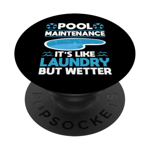 Pool Maintenance Its Like Laundry But Wetter Pool Guy PopSockets Klebender PopGrip Pool Maintenance Its Like Laundry But Wetter Pool Guy PopSockets Klebender PopGrip von Poolreinigung Poolpfleger Designs