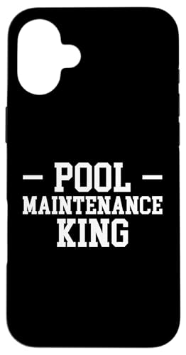 Pool Maintenance King Pool Guy Pool Cleaner Hülle für iPhone 16 Plus Pool Maintenance King Pool Guy Pool Cleaner Hülle für iPhone 16 Plus von Poolreinigung Poolpfleger Designs