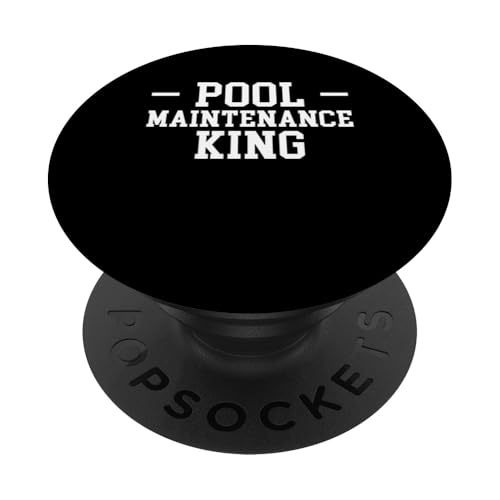 Pool Maintenance King Pool Guy Pool Cleaner PopSockets Klebender PopGrip Pool Maintenance King Pool Guy Pool Cleaner PopSockets Klebender PopGrip von Poolreinigung Poolpfleger Designs