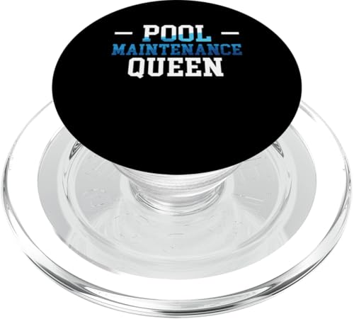 Pool Maintenance Queen Pool Guy Pool Cleaner PopSockets PopGrip für MagSafe Pool Maintenance Queen Pool Guy Pool Cleaner PopSockets PopGrip für MagSafe von Poolreinigung Poolpfleger Designs