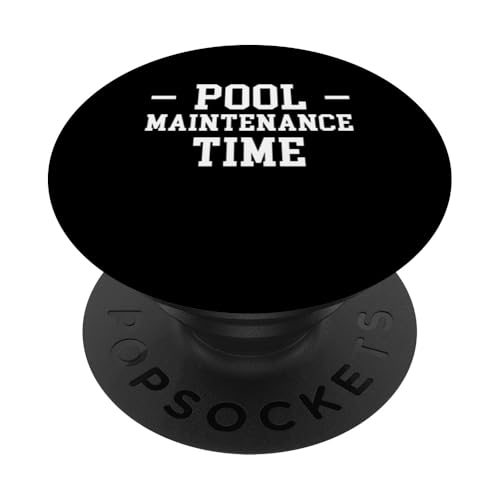 Pool Maintenance Time Pool Guy Pool Cleaner PopSockets Klebender PopGrip Pool Maintenance Time Pool Guy Pool Cleaner PopSockets Klebender PopGrip von Poolreinigung Poolpfleger Designs