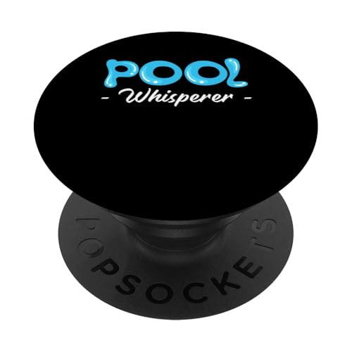 Pool Whisperer Pool Guy Pool Cleaner PopSockets Klebender PopGrip Pool Whisperer Pool Guy Pool Cleaner PopSockets Klebender PopGrip von Poolreinigung Poolpfleger Designs