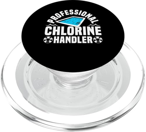 Professional Chlorine Handler Pool Guy Pool Cleaner PopSockets PopGrip für MagSafe Professional Chlorine Handler Pool Guy Pool Cleaner PopSockets PopGrip für MagSafe von Poolreinigung Poolpfleger Designs