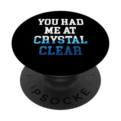 You Had Me At Crystal Clear Pool Guy Pool Cleaner PopSockets Klebender PopGrip von Poolreinigung Poolpfleger Designs