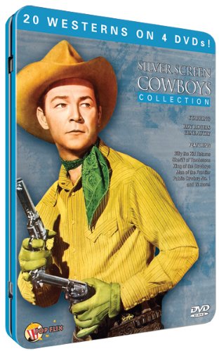 Silver Screen Cowboys (4pc) / (Full B&W Tin) [DVD] [Region 1] [NTSC] [US Import] von PopFlix